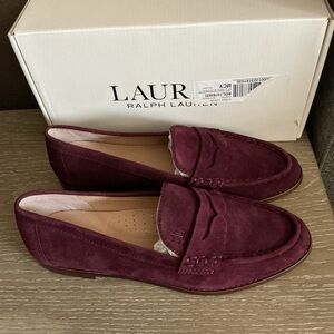 Lauren Ralph Lauren “Winnie” Suede Loafers, Women’s Sz 9.5B
